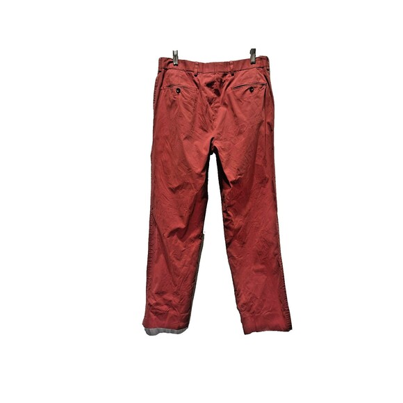 Brooks Brothers 346 Chinos Casual Pants 32 x 32 Red regent Fit Business Career - Picture 3 of 9
